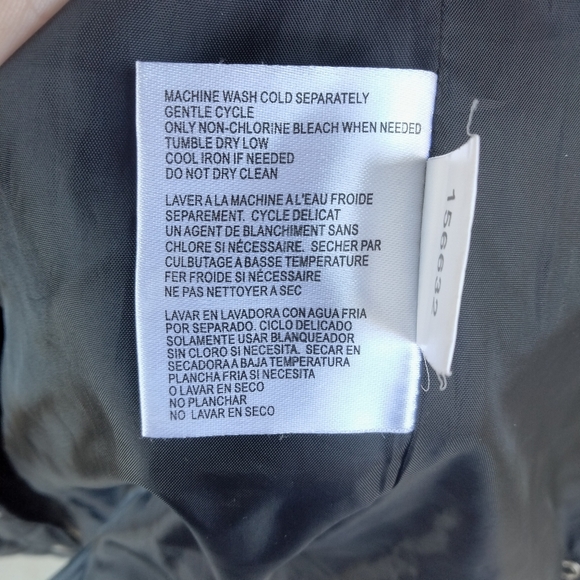 Michael Kors Long Black Diamond Quilted Puffer Coat - Picture 5 of 11